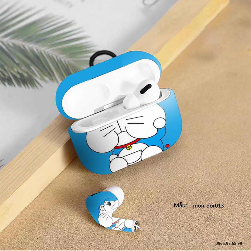 Decal Skin dán AirPods Pro mẫu Doremon