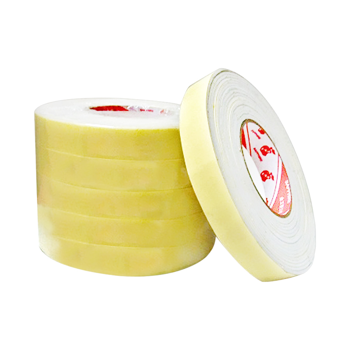BĂNG KEO XỐP VÀNG 2 MẶT 2F4 (CUỘN)