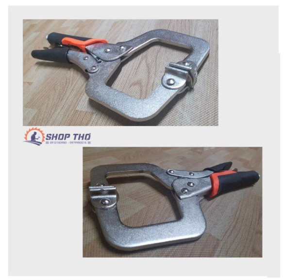 Kẹp nhanh chữ C  mở  5cm, 7cm,  14cm