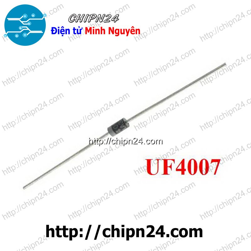 Diode xung uf4007 dip 1a 1000v