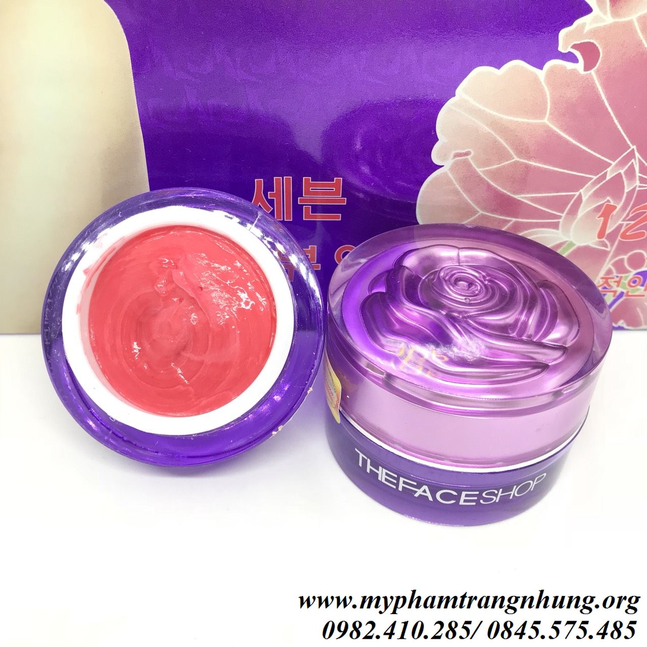 MỸ PHẨM HÀN QUỐC THE FACE SHOP TÍM 2IN1