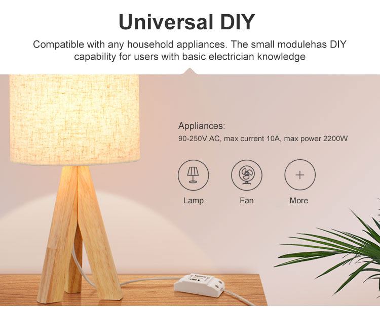 Công Tắc Wifi Điều Khiển Từ Xa Tuya Basic