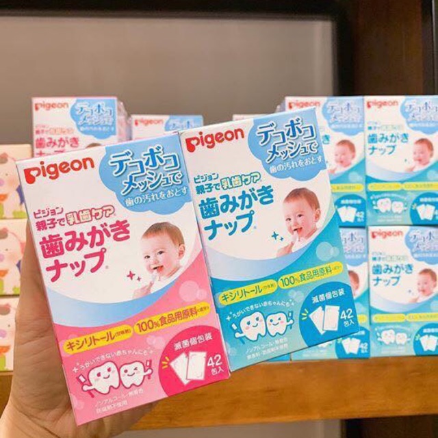 Paper wipe teeth pigeon for baby 42 sheets Japanese restaurant domestic