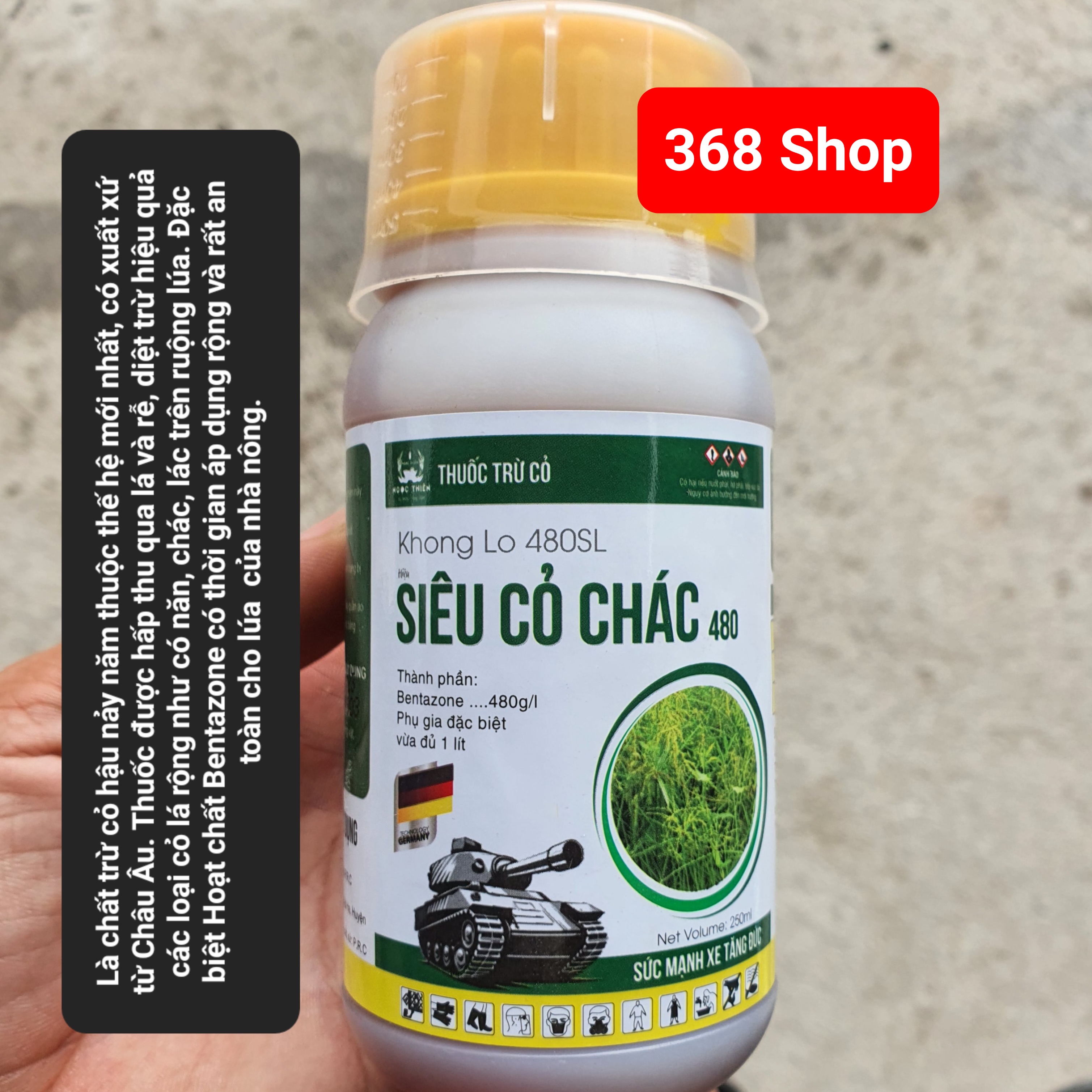 💎 thuốc trừ cỏ hậu nảy mầm khong lo 480sl - siêu cỏ chác 480 💖