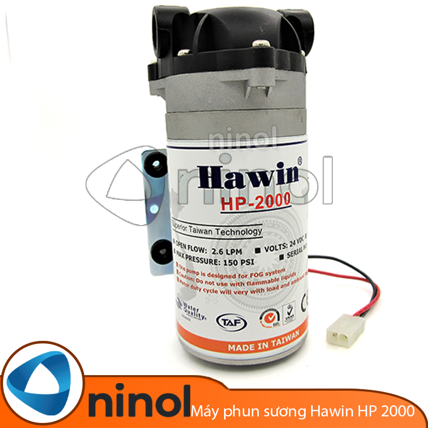 Máy bơm phun sương Hawin HP 2000-30 béc