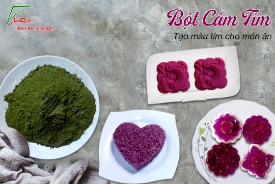 Bột lá cẩm tím 50g