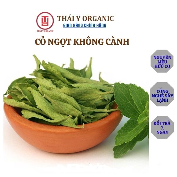 Cỏ Ngọt Siêu Lá 200Gram ( Nguyên Lá Không Cành)