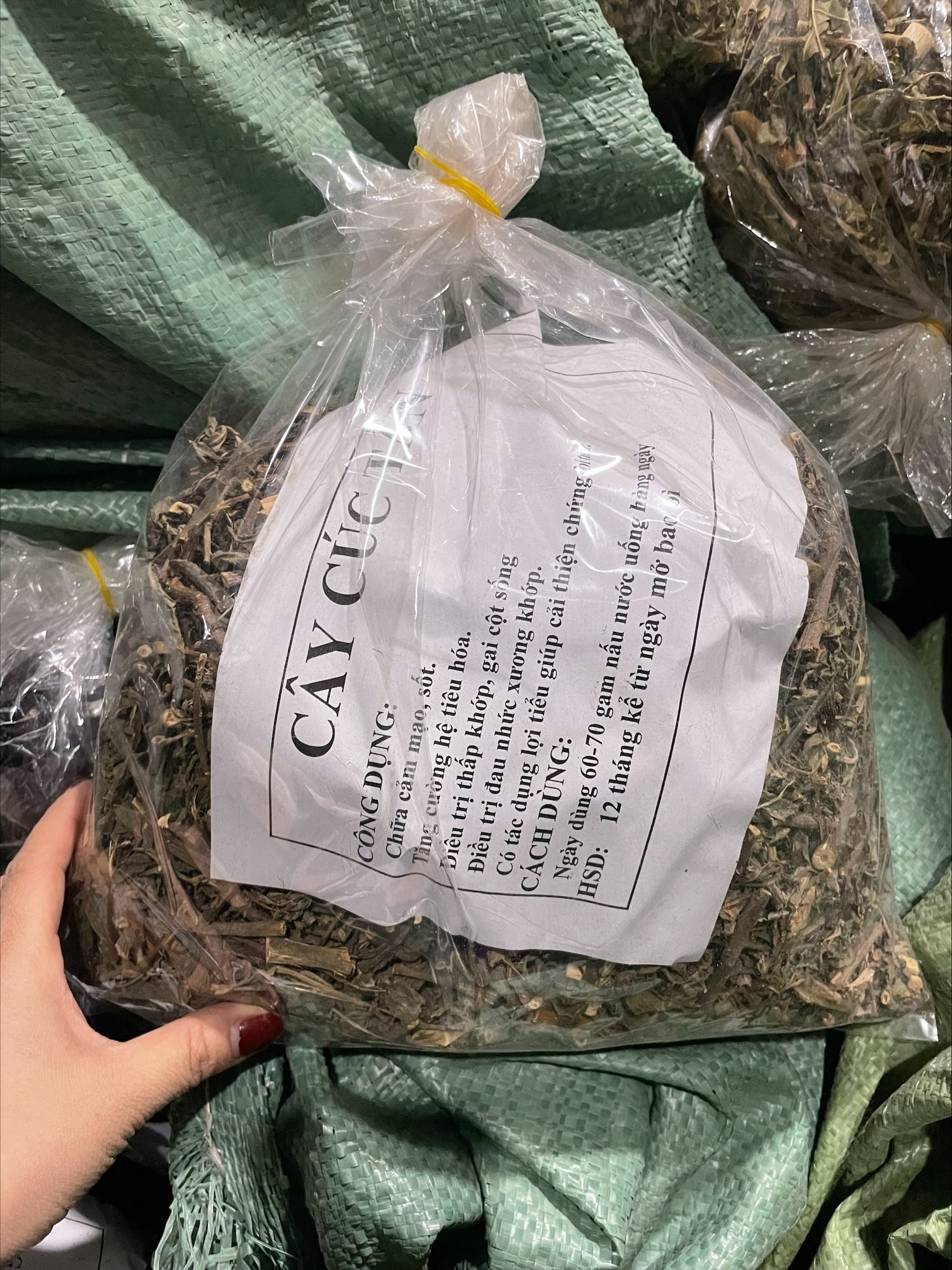 100GR Cây cúc tần khô thom ngon