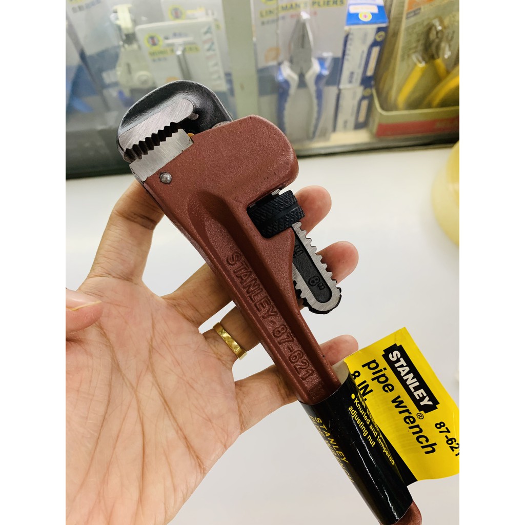 Kìm nước 8" STANLEY 87-621 ( mỏ lết răng )