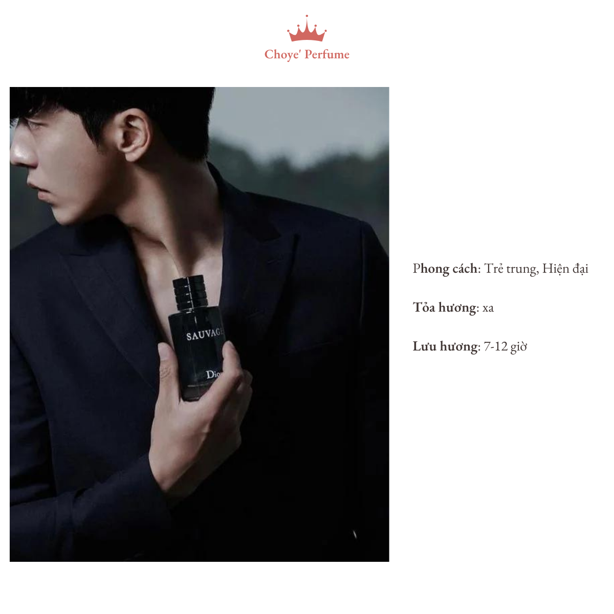 Mẫu nước hoa nam Dior Sauvage EDP 10ml