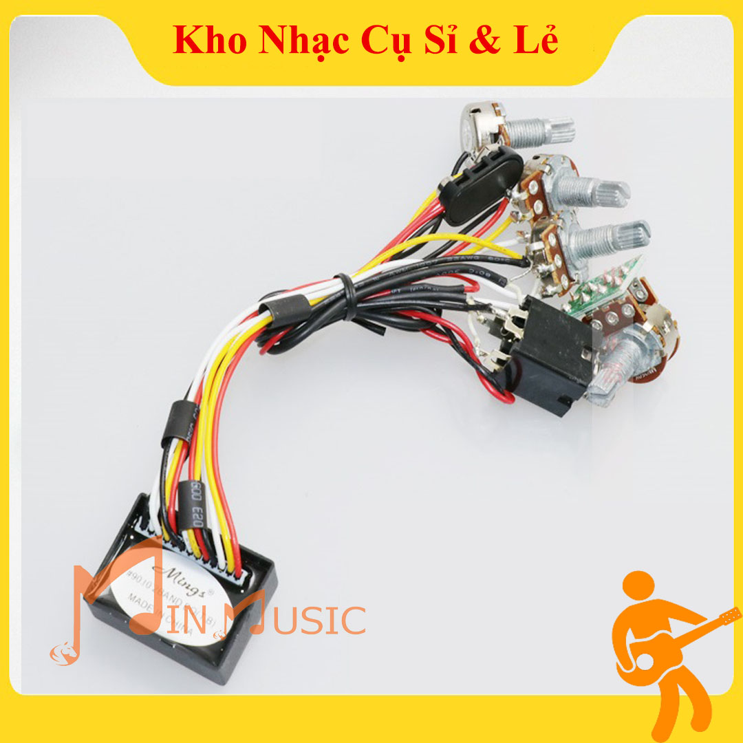 Preamp 5 Tụ Dành Cho Đàn Guitar Bass