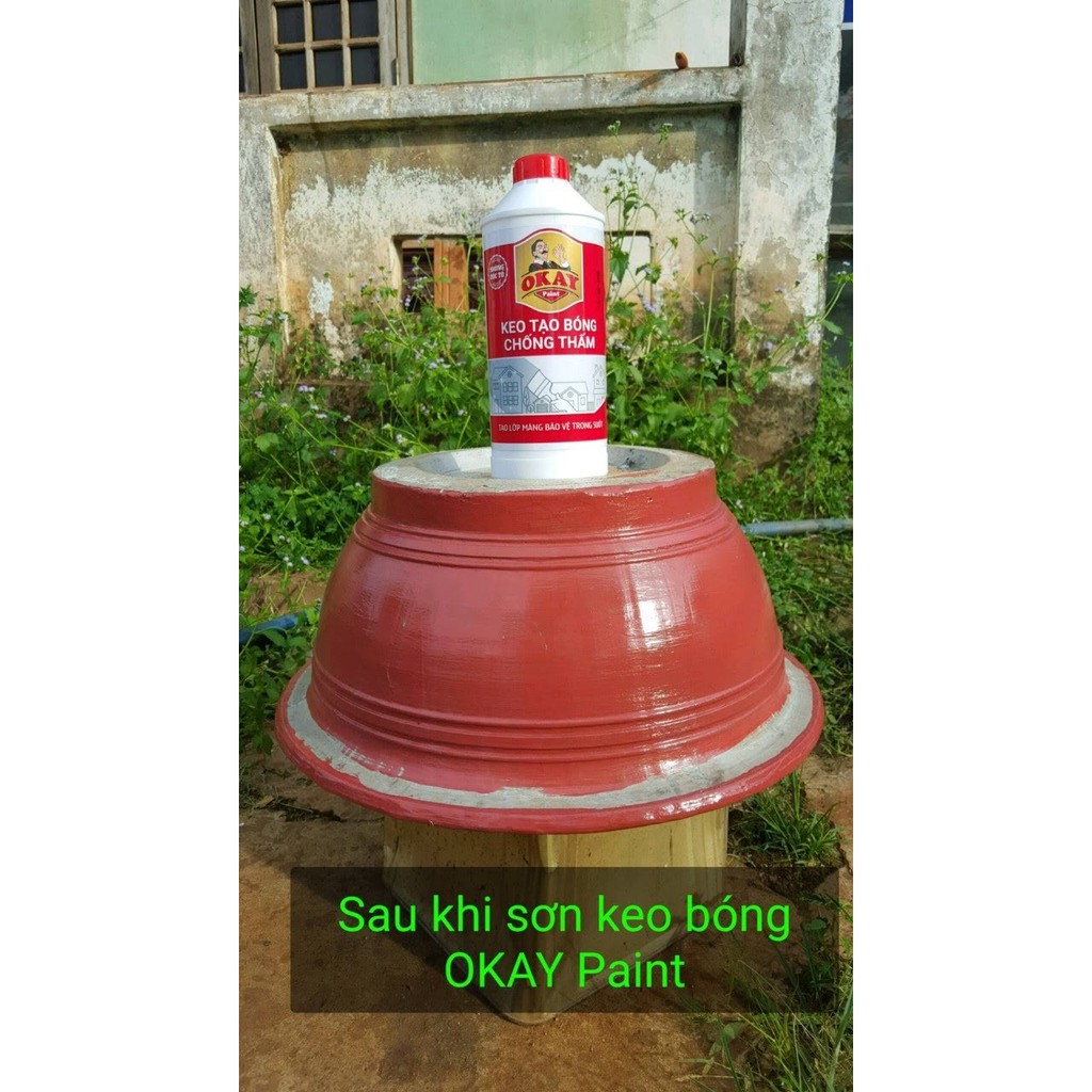 Keo bóng chống thấm nước okay [ ẢNH THÂT ] [ SHOP TỰ CHỤP ] [ giá hủy diệt ]