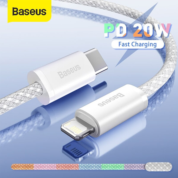 Cáp sạc nhanh siêu bền C to Lightning Baseus Dynamic Series FAST CHARGING DATA CABLE 20W 1M