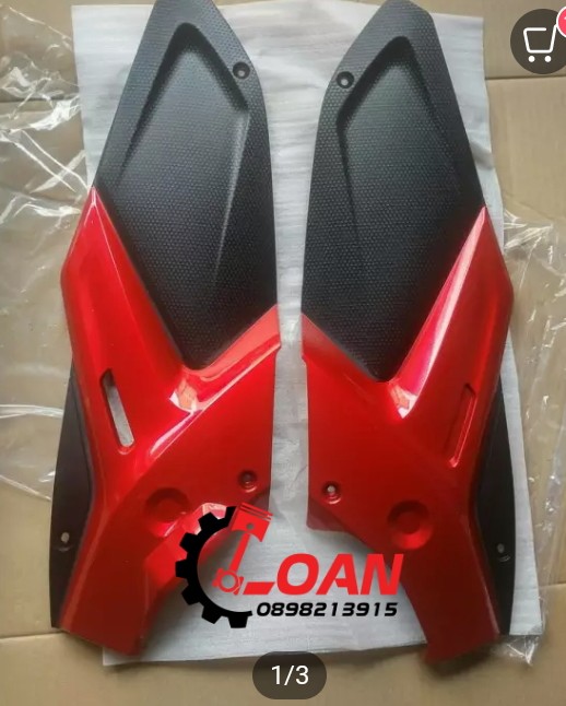 YAMAHA - NẮP CỐP XE NOUVO 4 - 5 ,1 cặp hàng zin chính hãng Yamaha