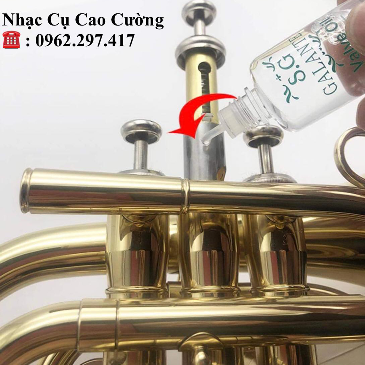 Dầu Bôi Trơn Kèn Trombone, Trumpet Chuyên Dụng Nhạc Cụ Sáo Cao Cường