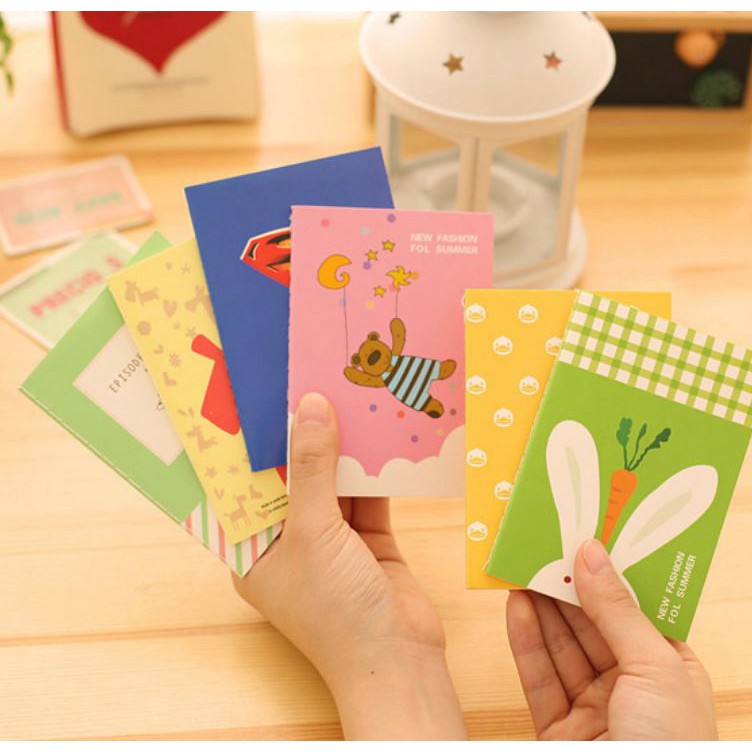 Sổ tay mini (có nhiều mẫu bìa, shop giao ngẫu nhiên). hd365