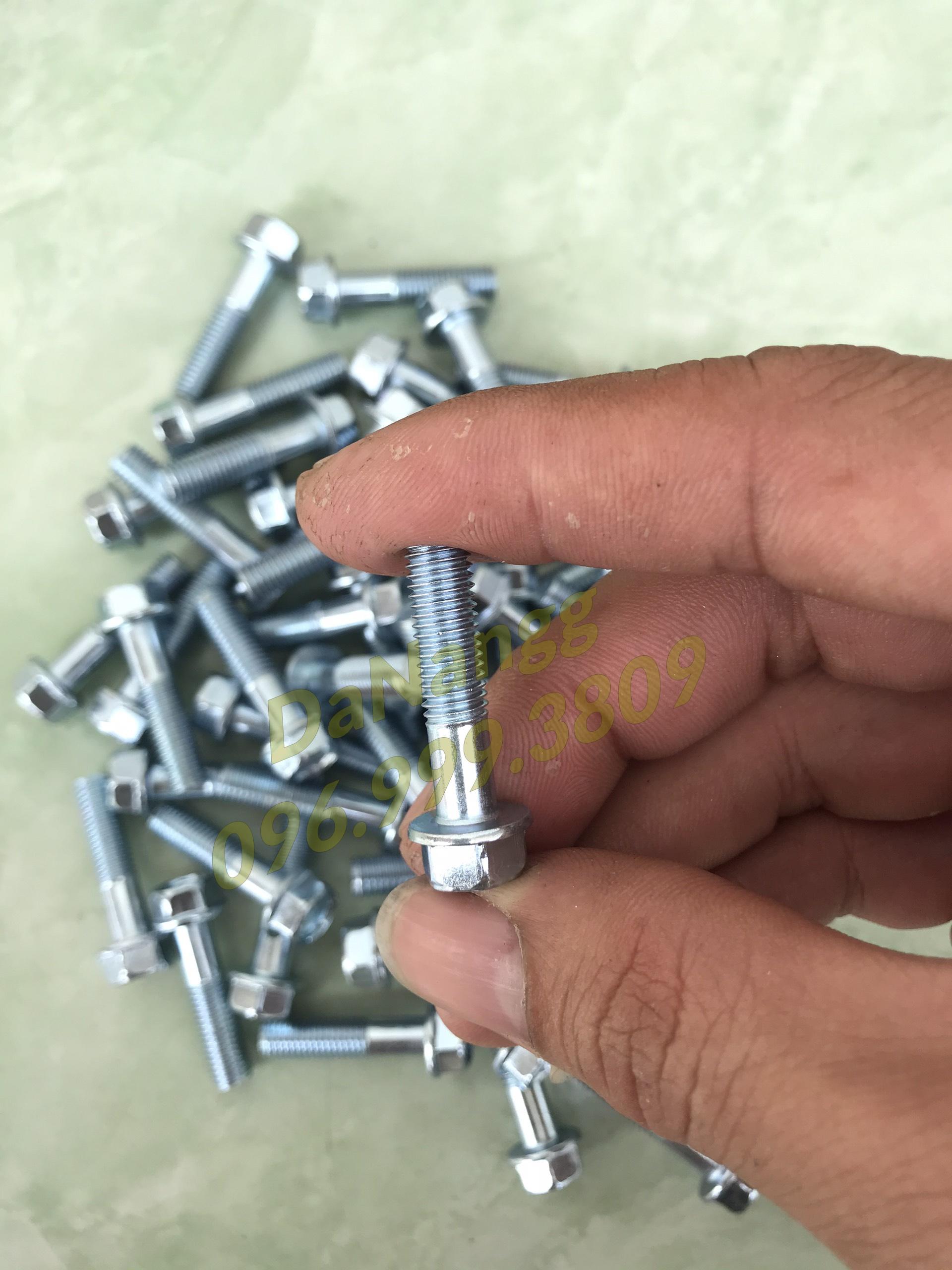 50 ốc bu lông 7 ly dài 28mm có taro