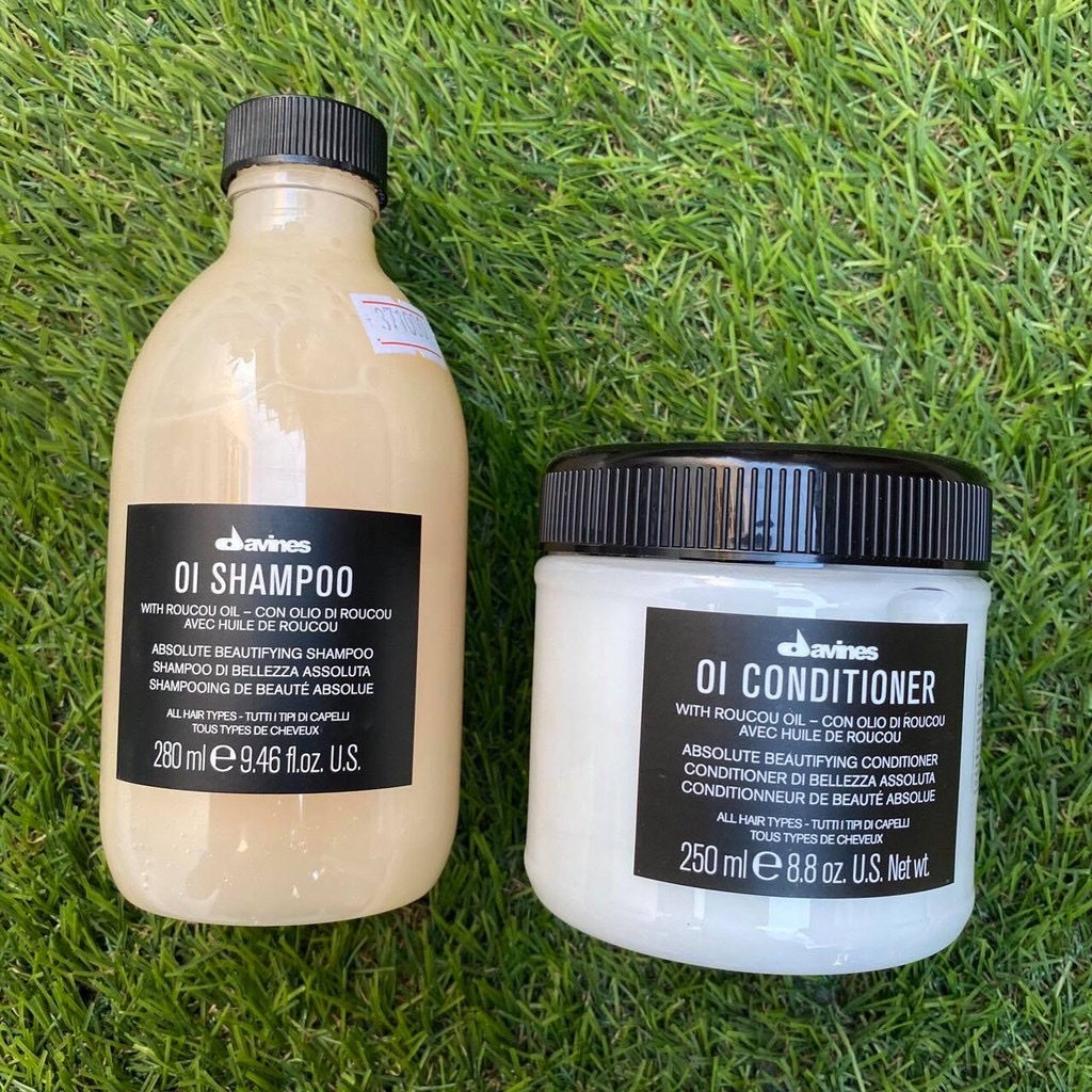 [HCM]Combo gội xả hoàn mỹ OI DAVINES 90ml/75ml