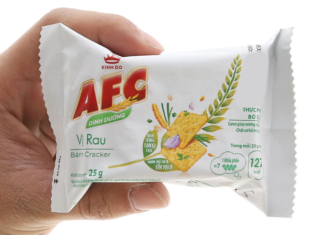 [Siêu thị WinMart] - Bánh rau cải AFC hộp 200g