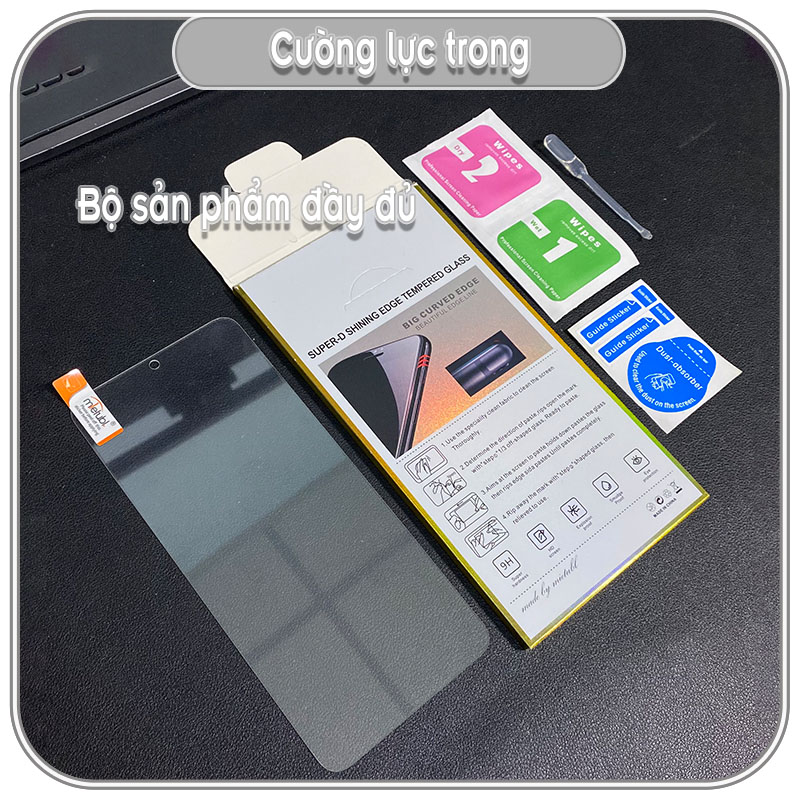 Kính cường lực Trong Suốt dành cho máy Xiaomi Redmi Note 12 - 11 - 10 - 9 - 8 - 7 - 6 - 5 / Note 5 Pro