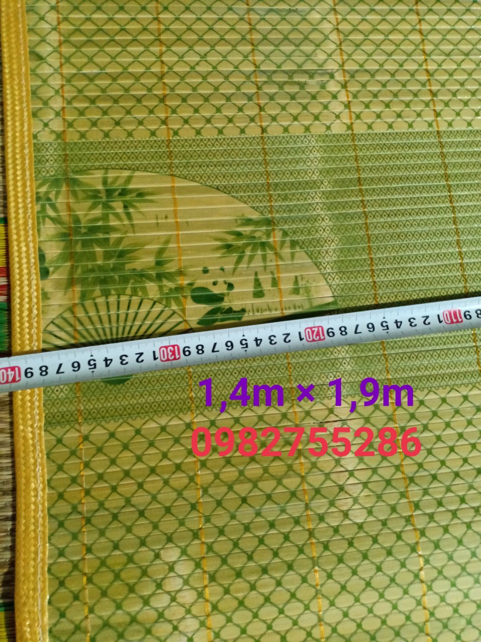 [1,4*1,9m] chiếu trúc tây bắc 1,4m