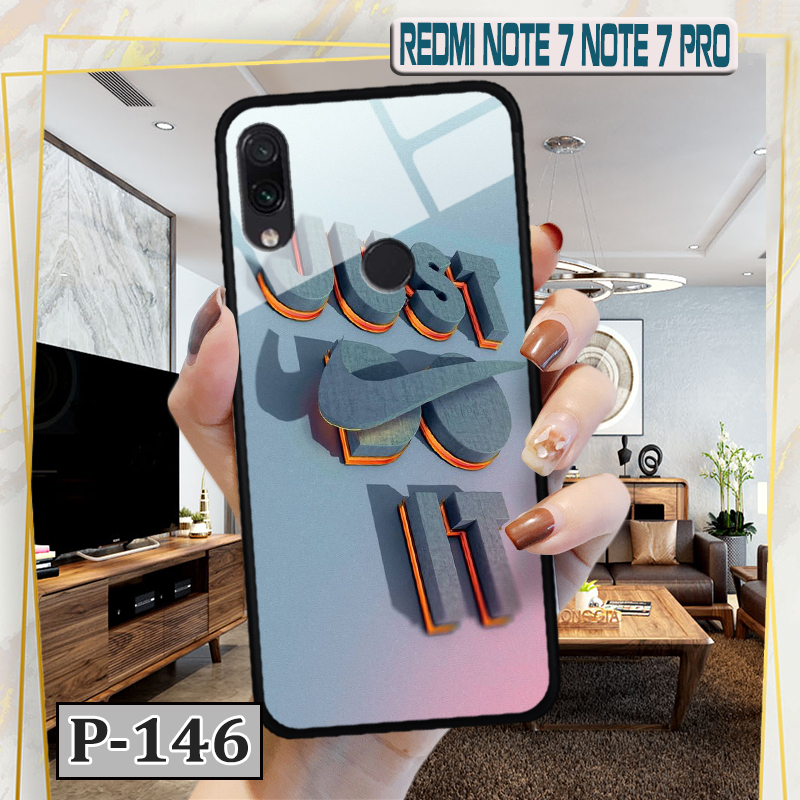 Ốp điện thoại XIAOMI REDMI NOTE 7 PRO - lưng kính in hình 3D