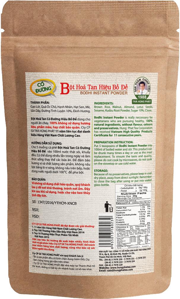 [HCM]BỘT HÒA TAN HIỆU BỒ ĐỀ CÓ ĐƯỜNG HÙNG PHÁT