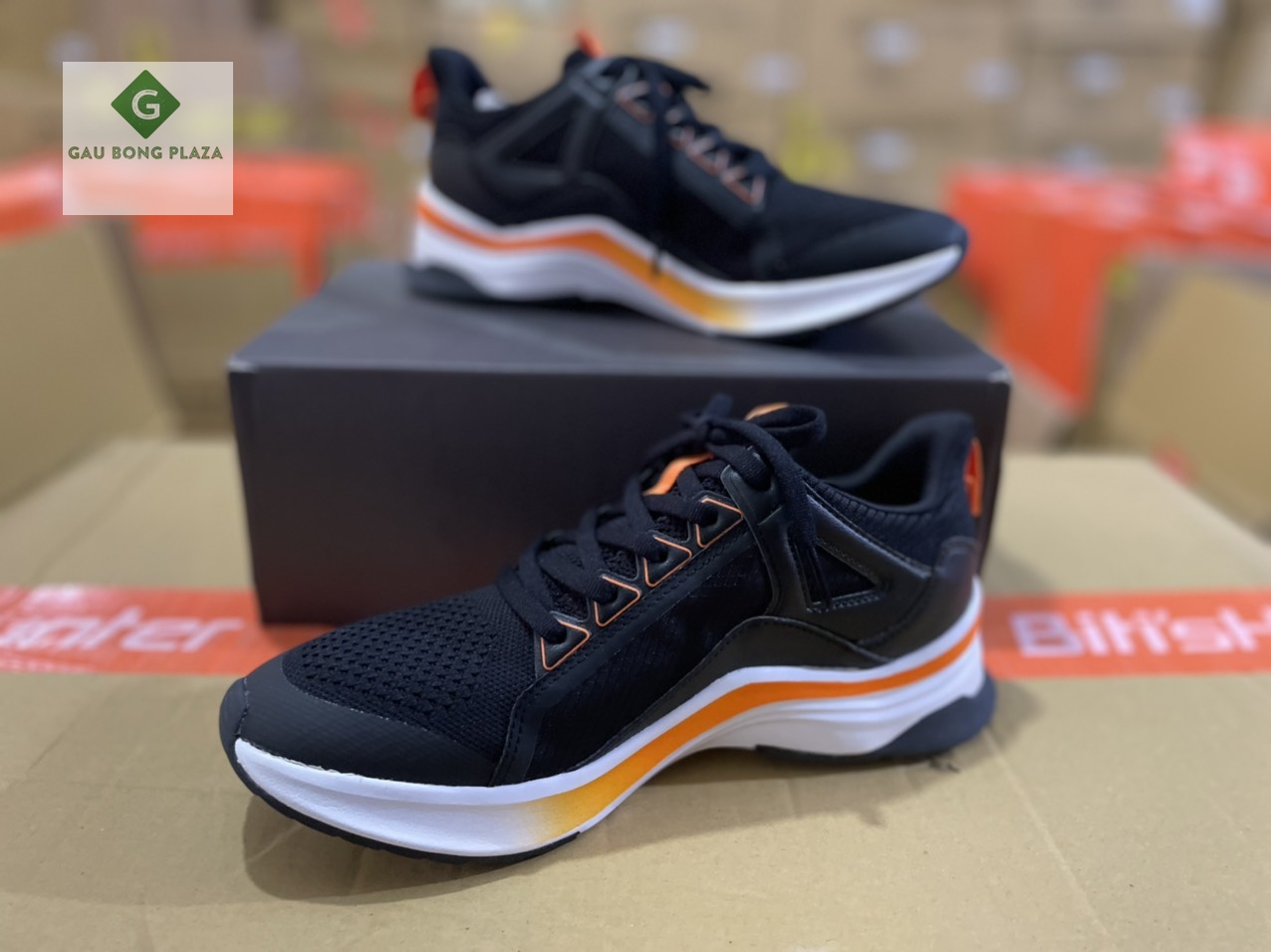 Giày Sneaker Bitis Hunter X Festive Spice Pumpkin DSMH03500DEN