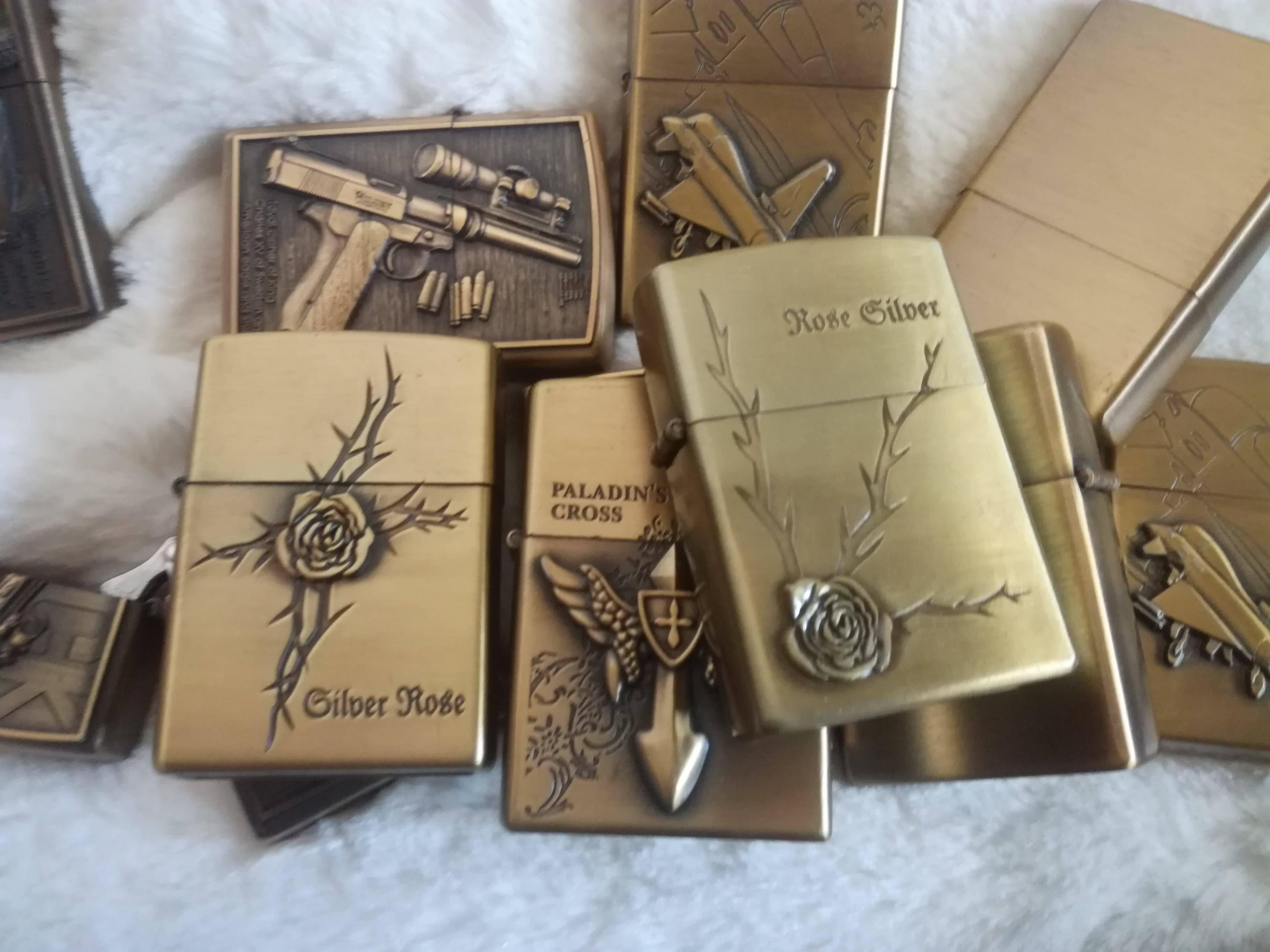 Bật lửa Zippo 3D cao cấp + Tặng đá và bấc (hinh ngẫu nhiên)