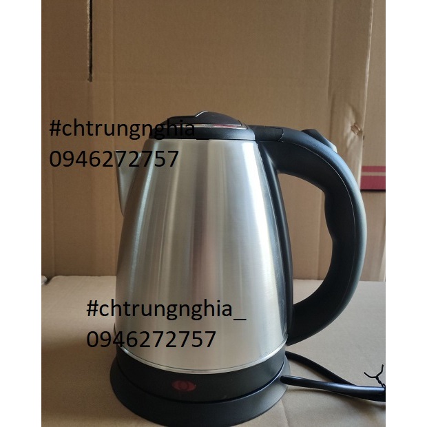 Bình đun nước siêu tốc / ấm đun siêu tốc inox cao cấp 1.8L 2L