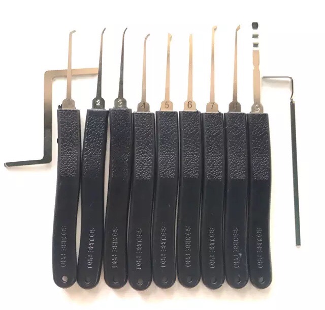 Bộ dụng cụ mở khoá 11 chi tiết cao cấp