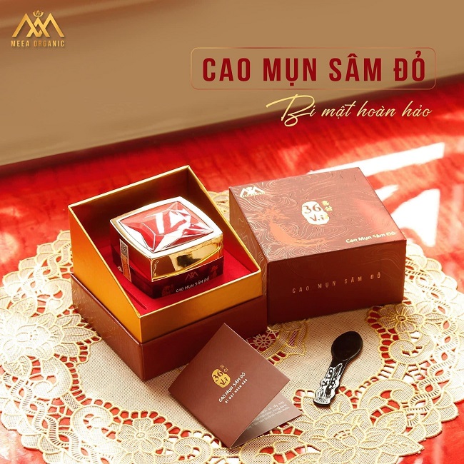 Cao mụn sâm đỏ 15gr Meea chính hãng - hộp lớn
