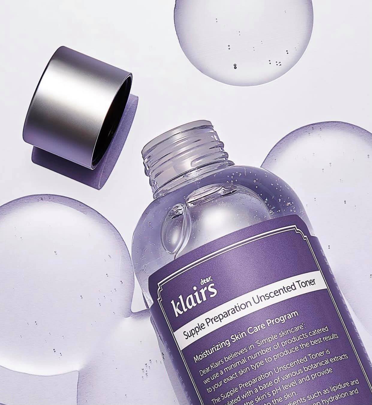 Toner Klairs Supple Preparation Unscented Toner 180ml ( không mùi )