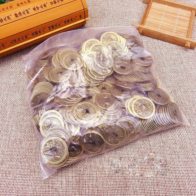 Đồng xu ngũ đế (xu âm dương, đồng xu cổ) loại đẹp - MH902