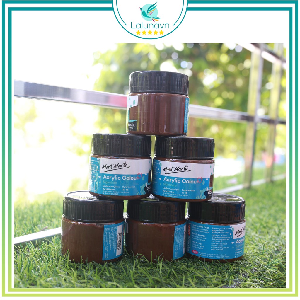 Màu acrylic 3D Mont Marte 100ml cao cấp của ÚC ,vẽ tranh tường, giầy...