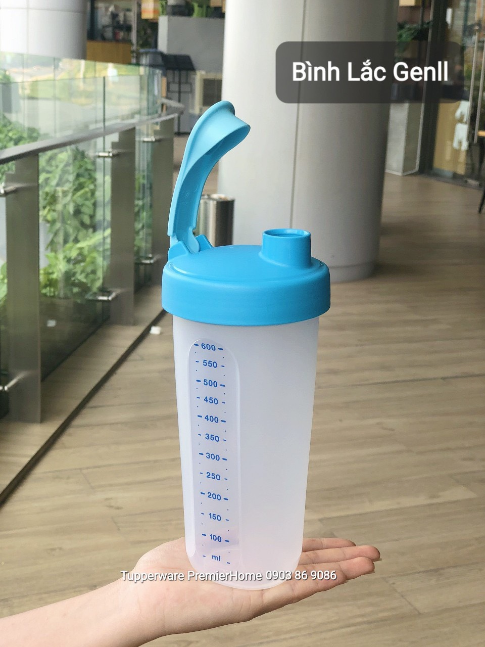 Bình lắc Tupperware Quick Shake Gen II