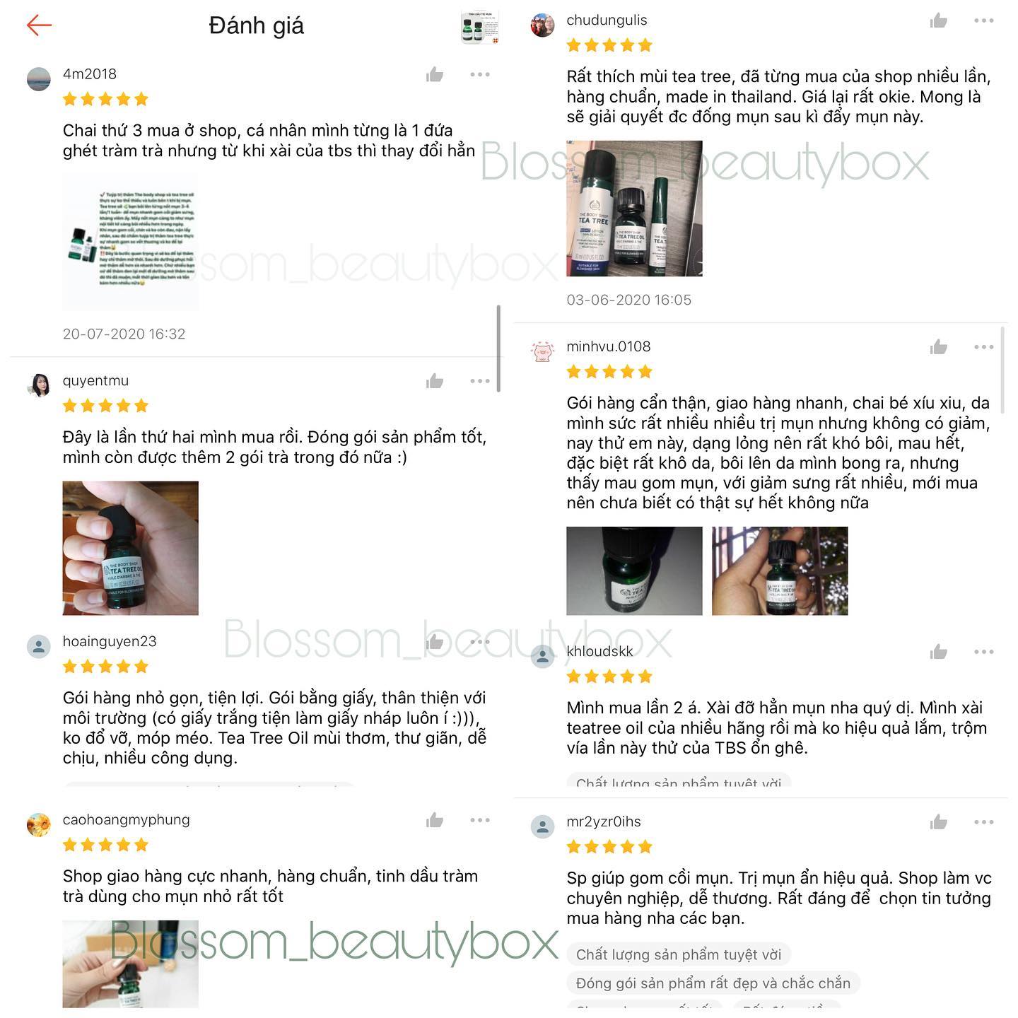 Chấm giảm mụn TEA TREE OIL 15% 10ML/20ML