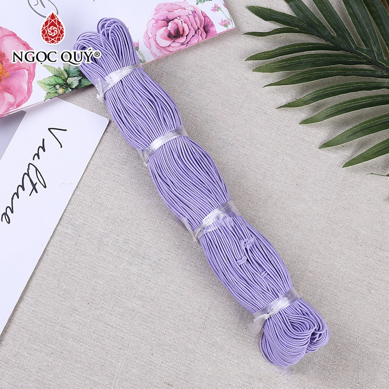 Bó dây thun co giản 0.8mm - Ngọc Quý Gemstones