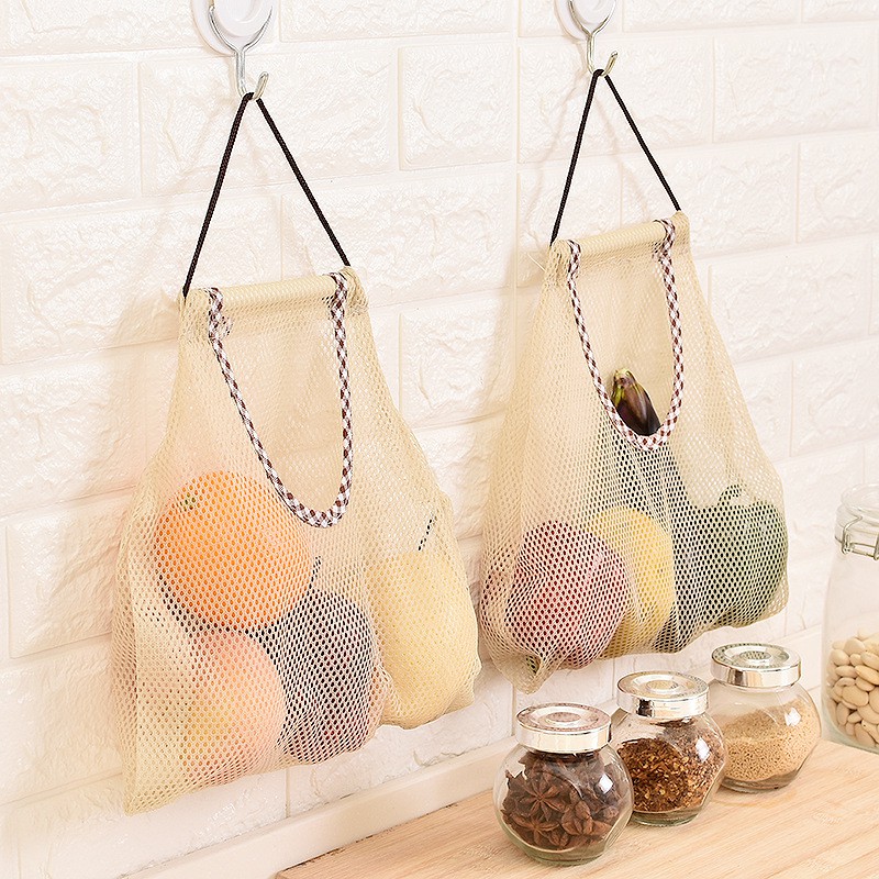 Túi lưới treo tường đựng thực phẩm đa năng