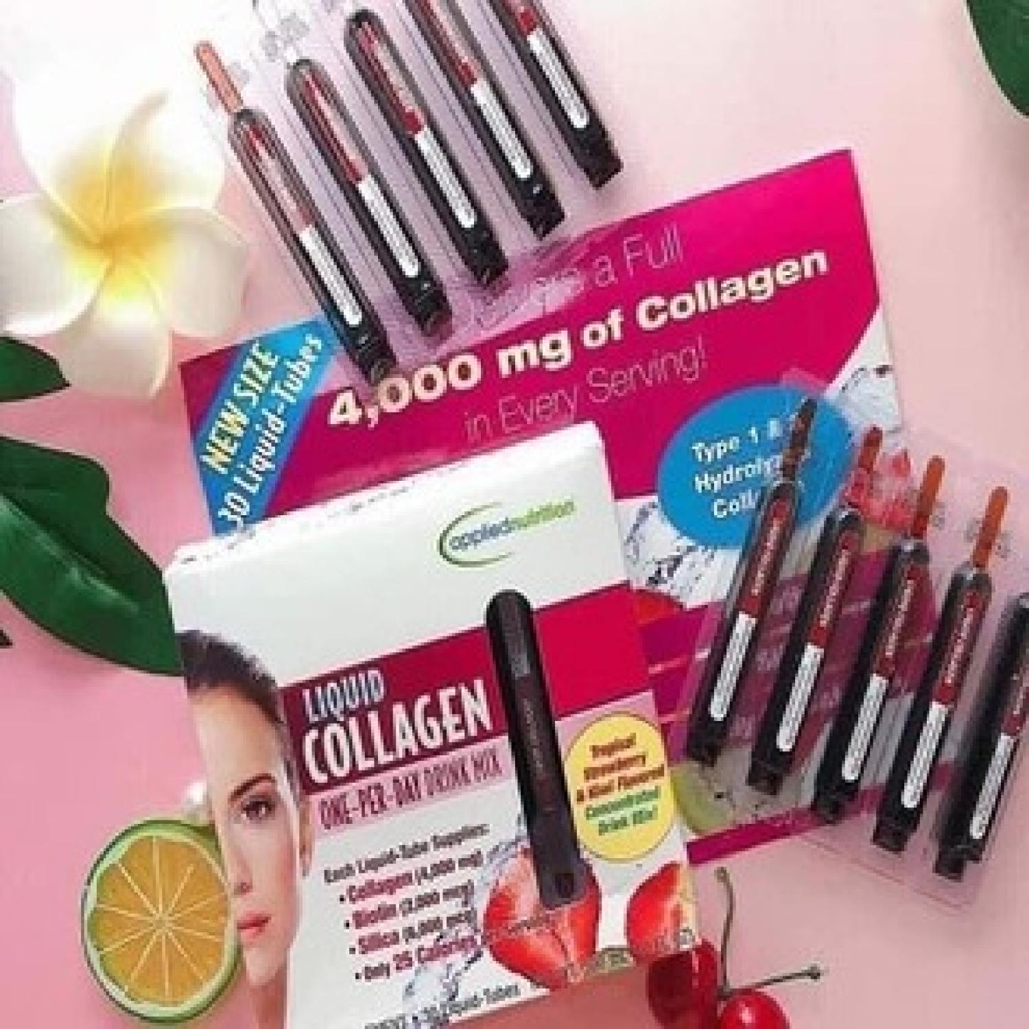 Liquid Collagen dạng nước 30 ống của Mỹ