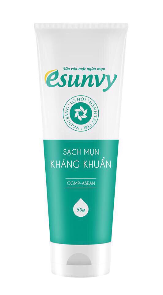 sữa rửa mặt esunvy 50g