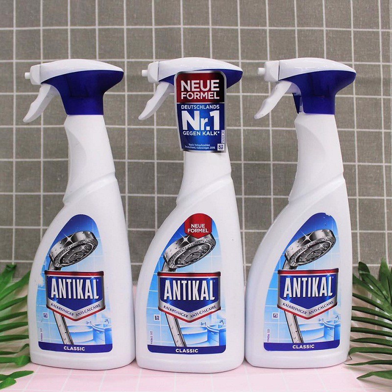 Chai xịt Antikal vệ sinh đồ inox và chống ăn mòn in