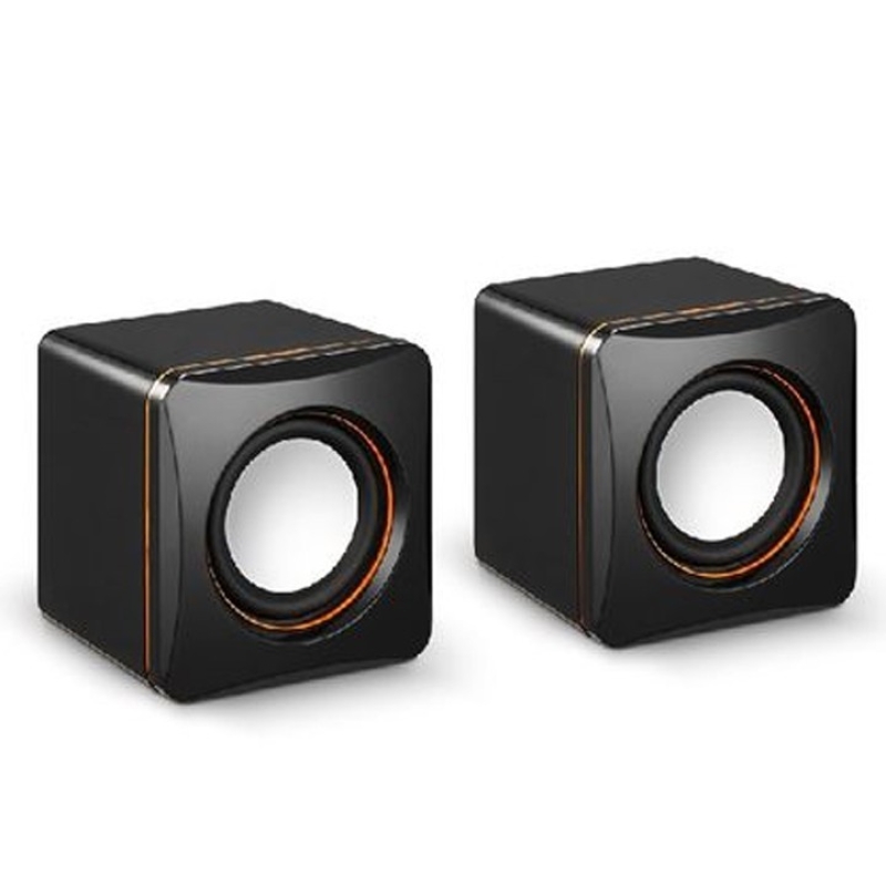 Bộ Loa Vi Tính 2.0,  Loa Xí Ngầu 101Z Cắm Cổng USB Siêu Xinh - Nhỏ Gọn - Tiện Lợi