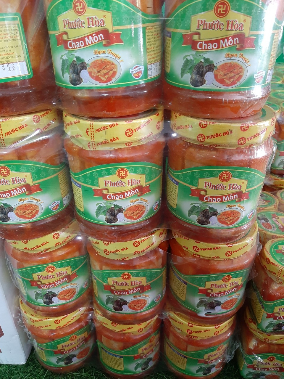 Combo Lốc 6 Hộp Chao môn Phước Hoà 800g