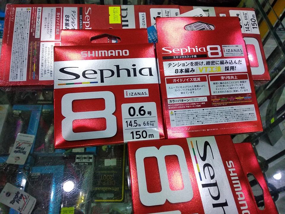 Dây Câu Mực Shimano Sephia - 150m
