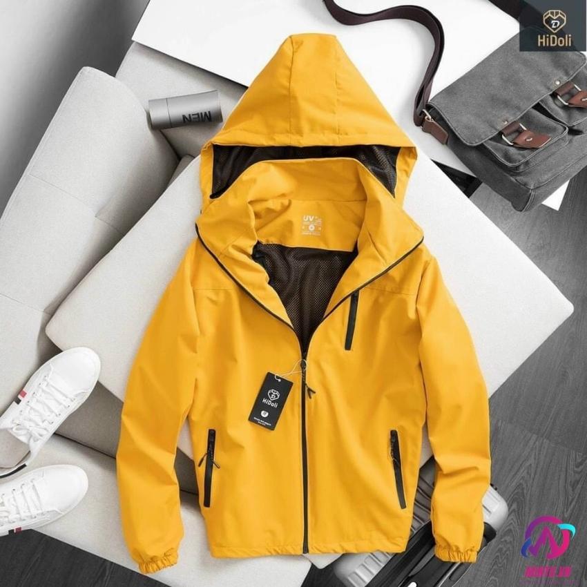 Áo khoác gió nam nữ, áo khoác dù nam 2 lớp vải tráng bạc, chống nước, chống gió, chống bụi