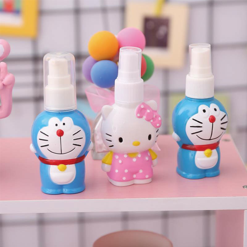 🌸BÌNH XỊT MINI HELLO KITTY DOREMON