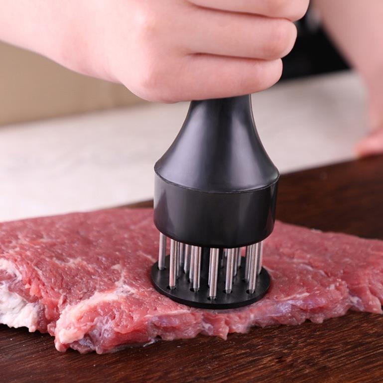 Dụng cụ dằm thịt, dụng cụ xăm thịt làm mềm thịt inox không gỉ