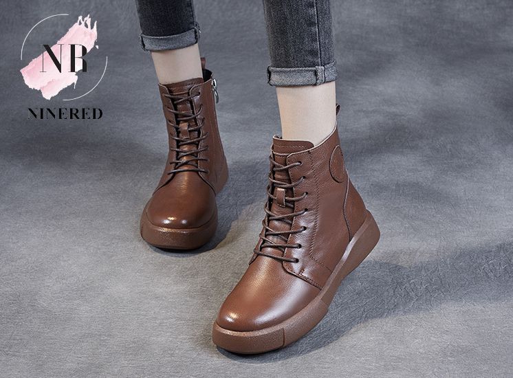 Giày Bốt Boot Martin Cổ Thấp Thu Đông Hàn Quốc Thời Trang 2023
