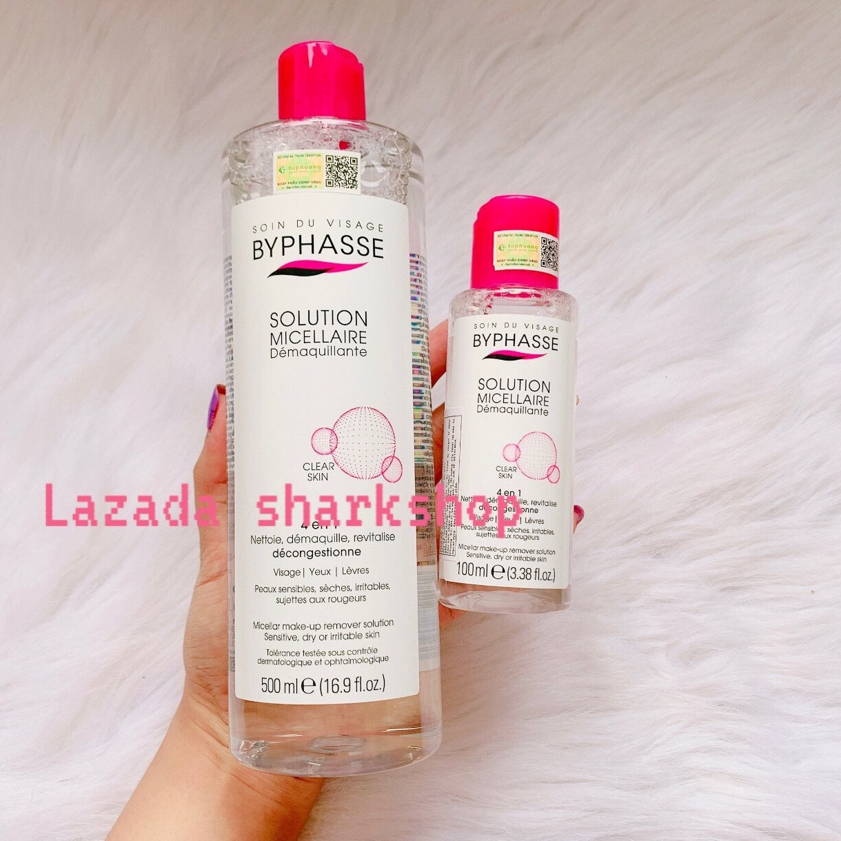 Nước Tẩy Trang Byphasse Solution Micellaire 100ml 500ml